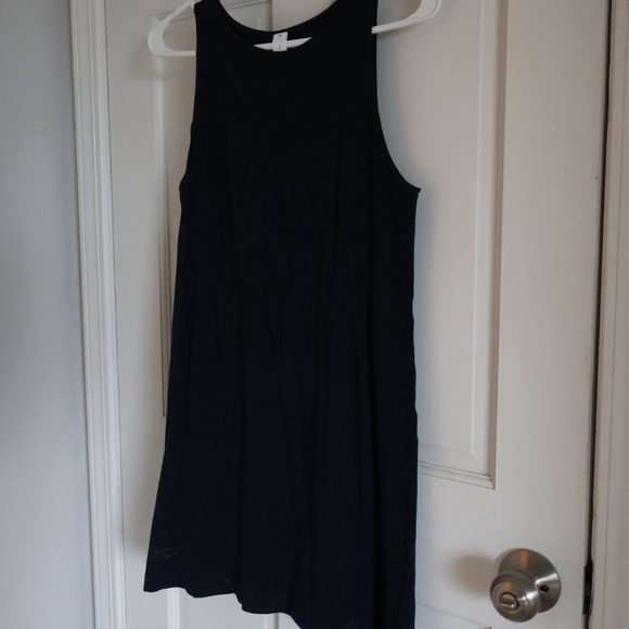 Lululemon Organic Cotton Cinched-Waist Dress True Navy Size Small - Picture 3 of 6